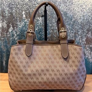 Dooney & Bourke Vintage Signature Monogram Satchel